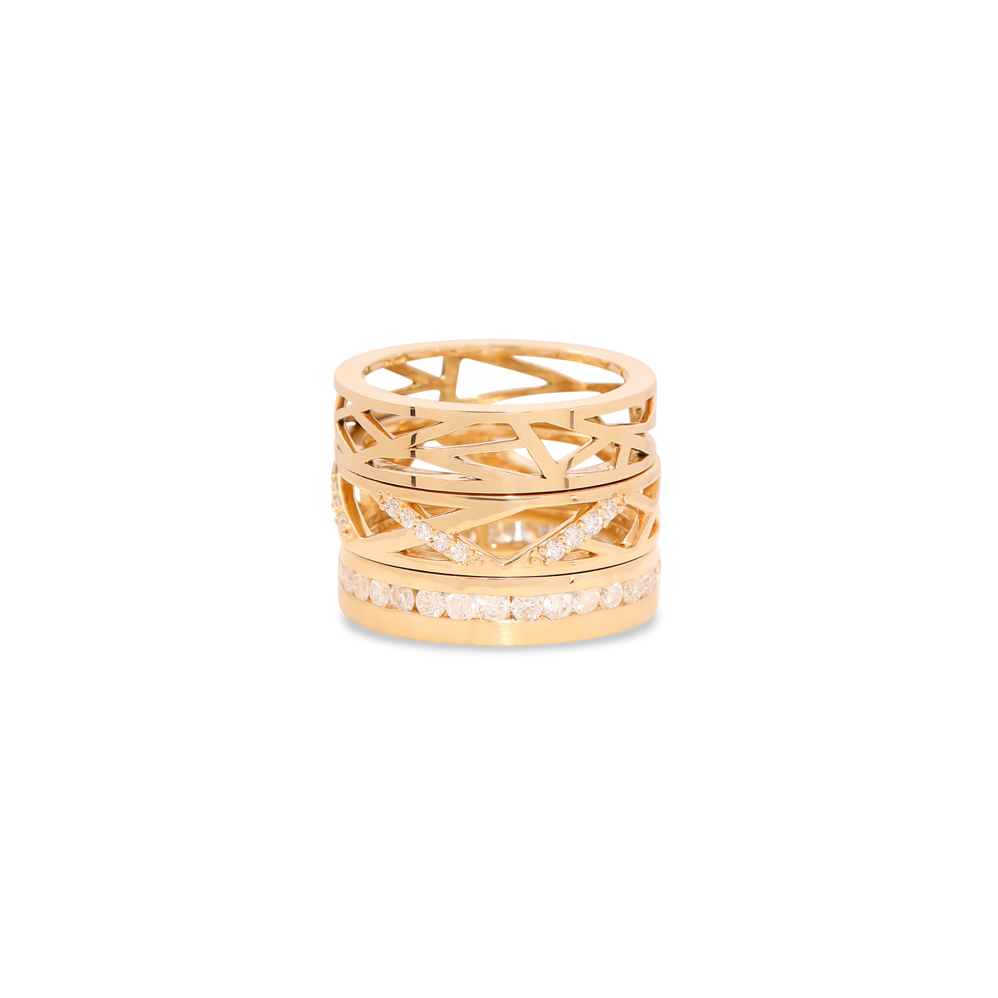 Versant Entity Ring Yellow Gold