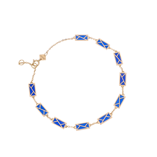 Mélange Bracelet Blue