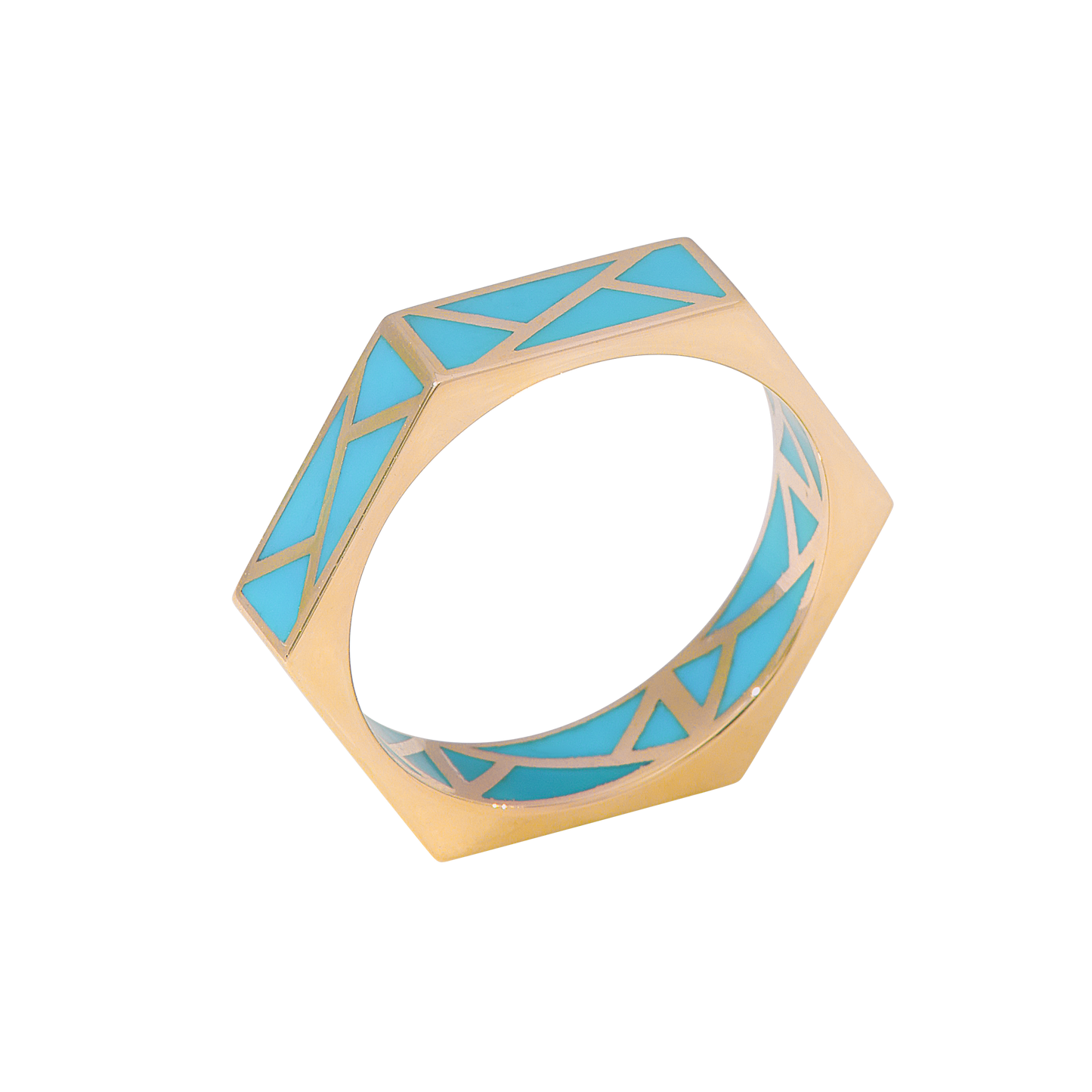 Melange Ring Turquoise