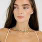 Mélange Choker Turquoise